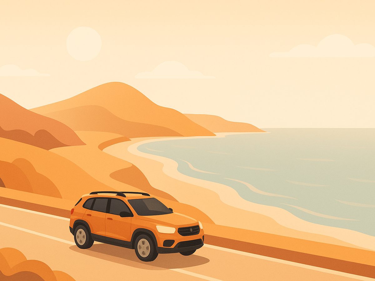 Self-drive road trip