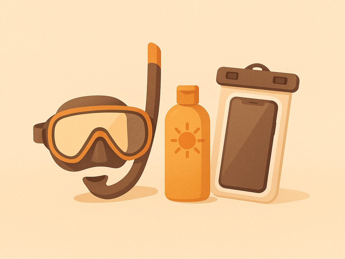 Ocean essentials illustration