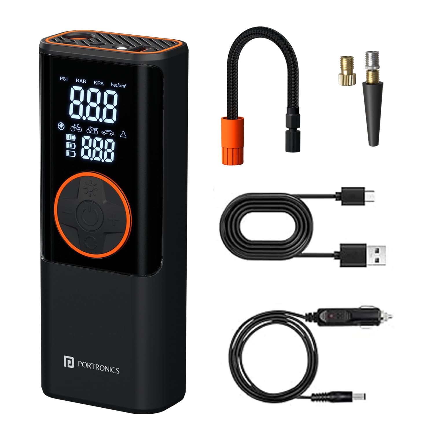 Portronics Vayu 4.0 tyre inflator