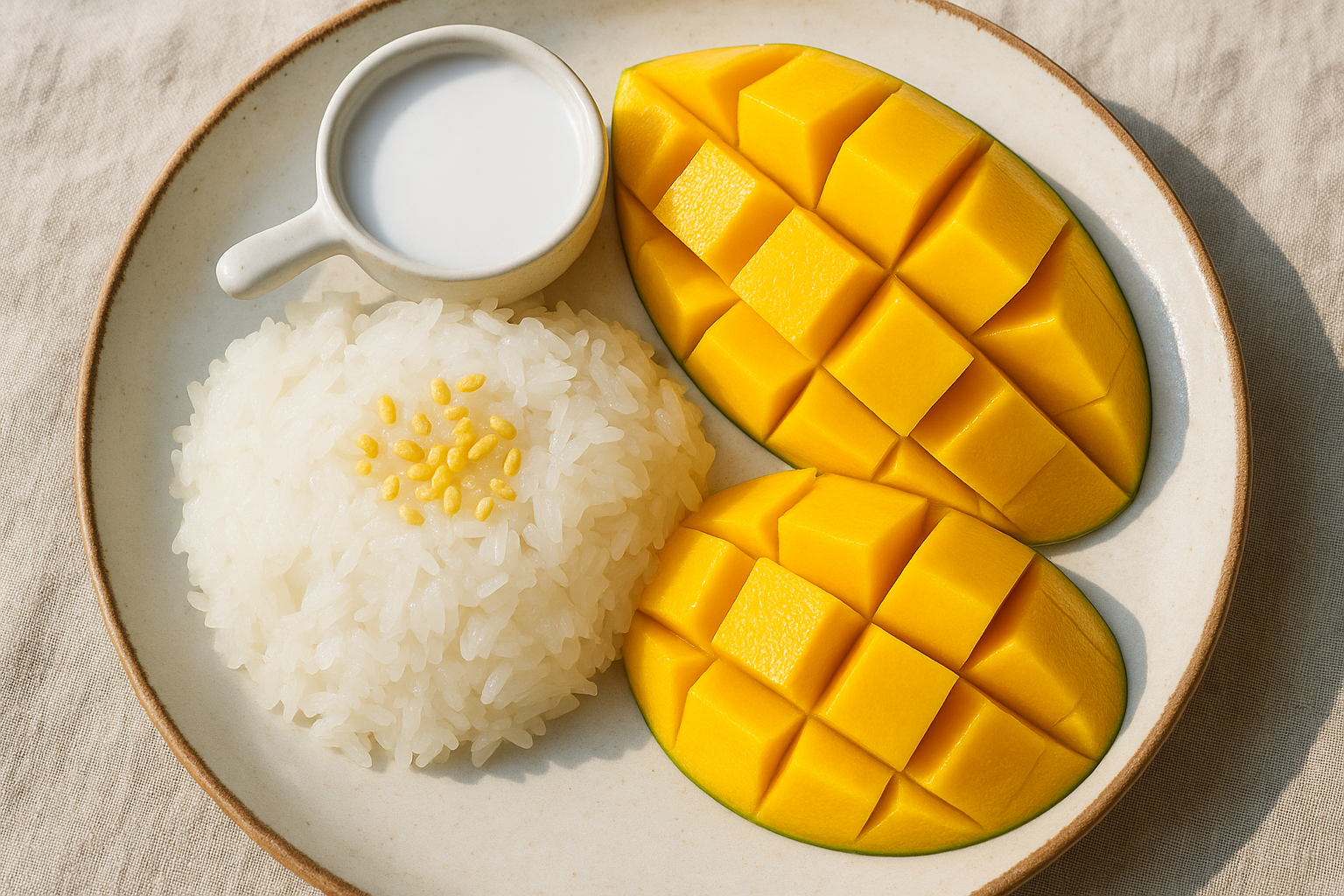Mango sticky rice
