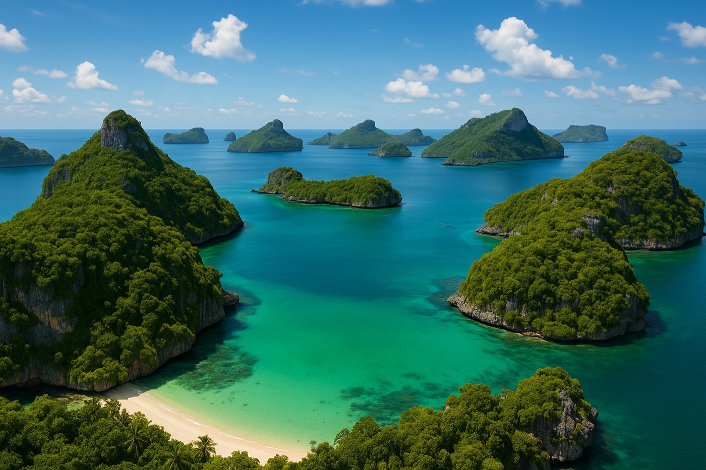 Ang Thong marine park near Koh Samui