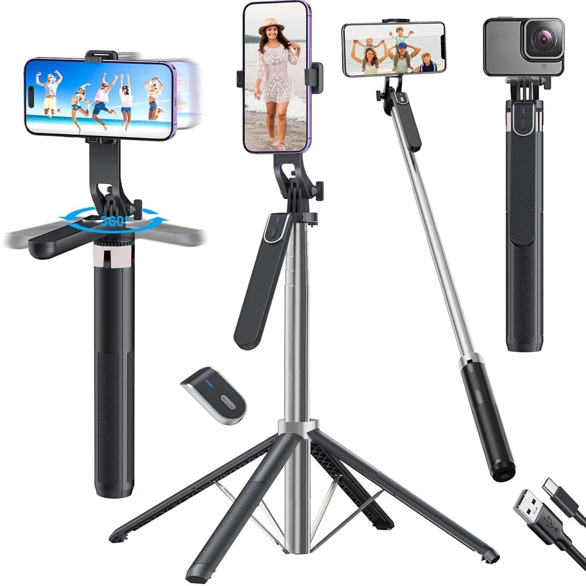 Pocket tripod for vlogging
